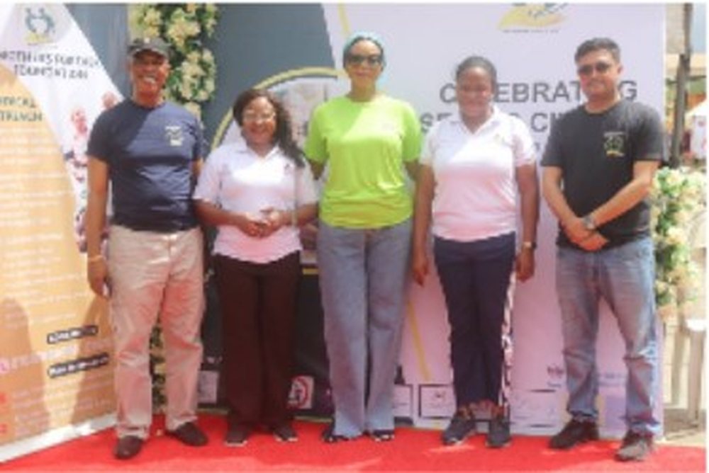 The Mothers Forever Foundation team and volunteers at a medical outreach event